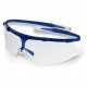 Uvex super g szemüveg,kék keret, víztiszta lencse
